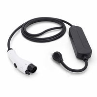Chargeur EV de niveau 2 40A 240V, chargeur EV portable EVSE J1772 Type 1 NEMA 14-50, chargeur de voiture électrique avec certification américaine