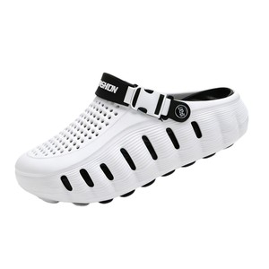 Sandalias Crocs Unisex con Plataforma, Transpirables, Punta Cerrada, Sin Cordones, Tacón Medio de 3-5 cm, Zapatos de Playa de Verano, Blanco, Negro, Azul, Verde, Caqui, Rosa - Product Image 5