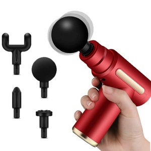 Pistola de Masaje Muscular Eléctrica Portátil con Logotipo Personalizado, Mini Masajeador de Tejido Profundo Recargable - Product Image 6