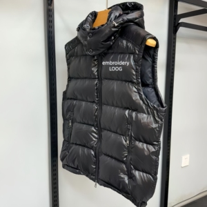 Chaleco de Plumón sin Mangas de Alta Calidad para <span class=keywords><strong>Hombre</strong></span> con Capucha Desmontable, Chaleco de Invierno, Holgado y Cálido, Chaleco Moderno para <span class=keywords><strong>Hombre</strong></span> - Product Image 3