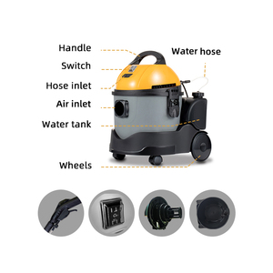 Réservoir grand prix lavage <span class=keywords><strong>tapis</strong></span> et shampooing coussin de voiture aspirateur humide et sec-EC815V-15P ménage plastique 15L électrique 7 KG - Product Image 5