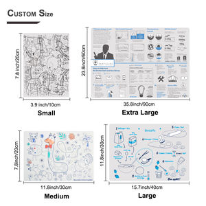 Tapis de coloriage en silicone imprimé personnalisé pour enfants, tapis de <span class=keywords><strong>dessin</strong></span> en silicone pour bébés et tout-petits avec impression - Product Image 3