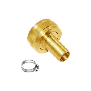 Nuevo desarrollo 3/4 FGHT X 1/4 <span class=keywords><strong>FIP</strong></span> hembra de latón giratorio adaptador de montaje de manguera de jardín con arandela - Product Image 3