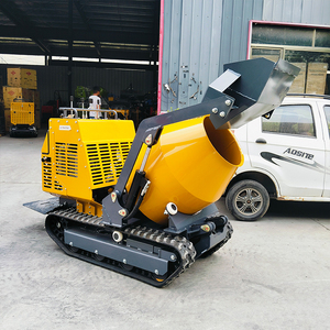 Giá tốt nhất 300L xi măng trộn Máy Nhà Máy Giá TRỘN BÊ TÔNG với cao su theo dõi tự tải - Product Image 2