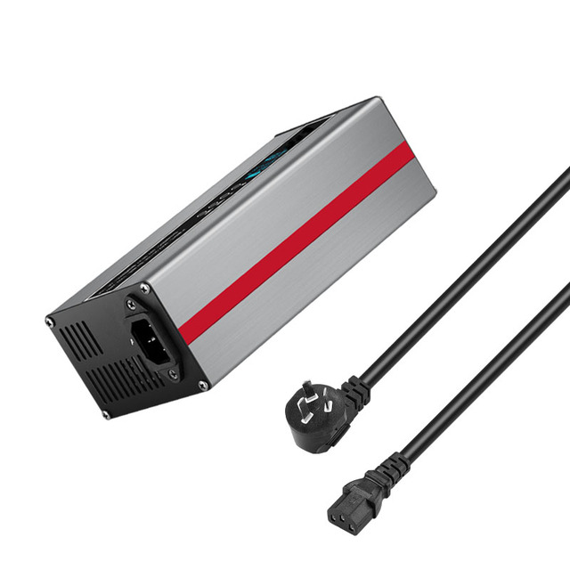 AU Plug-In 48V/60V/72V Volt Lifepo4 Lead Acid Lithium Battery with Certification Adjustable New Energy Power Battery Charger