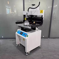 Precio de fábrica, nueva máquina de impresión de plantilla de PCB semiautomática, impresora de pasta de soldadura SMT, rodamiento de caja de cambios, Motor de engranajes PLC