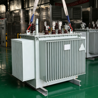 Transformateur de distribution immergé dans l'huile à économie d'énergie S13-M 10kV/0.4kV, tension d'entrée/sortie personnalisée