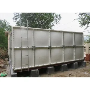 Sectional SMC GFK Wassertank Fiberglas Glasfaser tank Sectional Modular Insula ted FRP Wassertank Preis