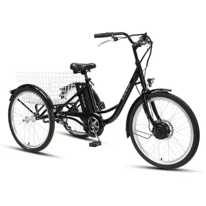 TXED batteria al litio 36V e cargo bike in lega di alluminio triciclo elettrico per adulti food delivery bike - Product Image 3