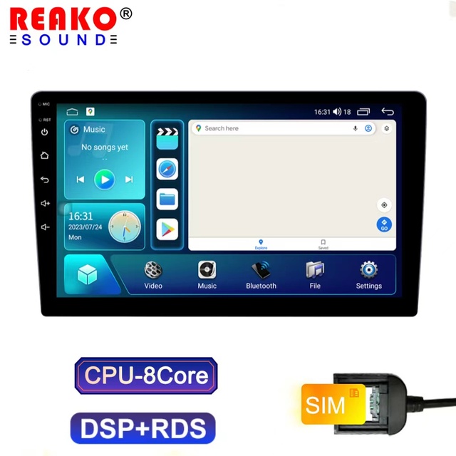 FYT 7862 Car Player 8 Core 4G SIM Card RDS DSP QLED Pantalla With Cooling Fan Reproductores Para Coche Con Carro