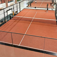 Terrain de padel EXITO de qualité supérieure, super panoramique, ensemble complet avec verre feuilleté et gazon KDK, livraison rapide, à vendre