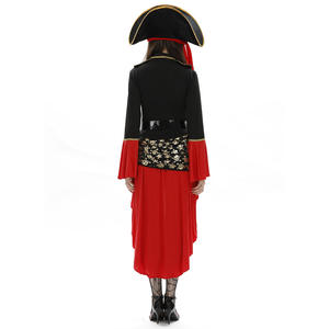 Medeival Renaissance Fortune Teller mujeres capitán Cosplay vestido de lujo <span class=keywords><strong>Cruel</strong></span> Seas capitán disfraz de Halloween - Product Image 5