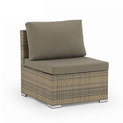 Divano di fascia media in lega di alluminio rinforzata