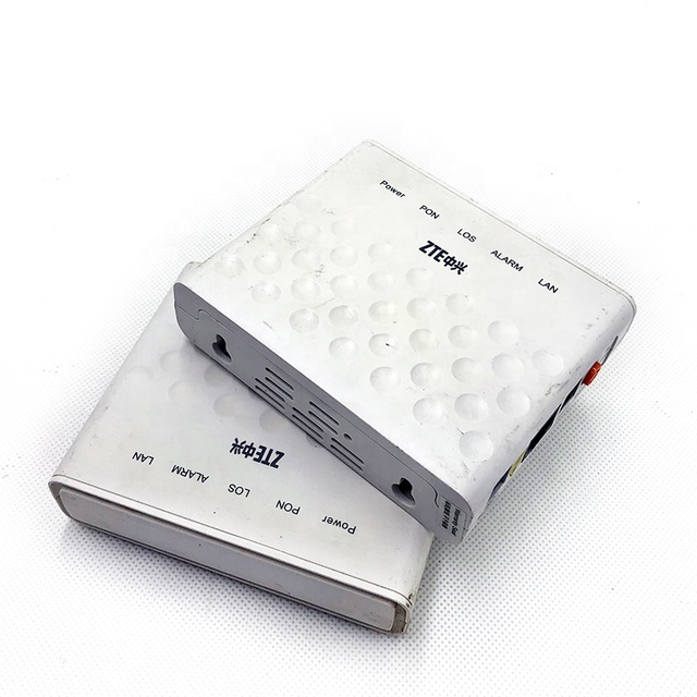 Second Hand ZTE ONU GPON F601 3.0V/3.31V/6.0V English Software ONT Original