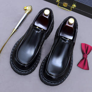 Chaussures Oxford de haute qualité pour hommes, cousues et lacées, chaussures en cuir pour hommes fabriquées à la main. - Product Image 2