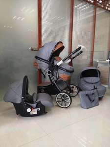 Purorigin grosir pabrik Cina produsen OEM/ODM lanskap tinggi sistem perjalanan 4 in 1 boneka kereta bayi pembawa