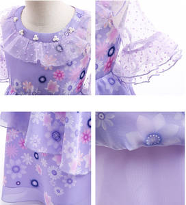 Costumes de cosplay pour filles à manches courtes, inspirés des films et séries télévisées, robes Mirabel Isabella, robe Encanto - Product Image 3