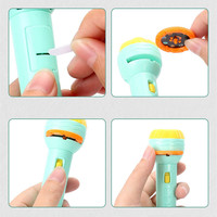 Lampe de poche Portable pour enfants, jouet éducatif, projecteur de lumière LED, éducation précoce, torche, jouet