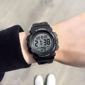 Montres numériques pour enfants, étanches, pour le sport en plein air, <span class=keywords><strong>réveil</strong></span>, chronomètre 12/24 heures, calendrier, pour garçons et filles de 3 à 15 ans - Product Image 1