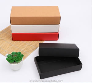 Cajas de Cartón al por Mayor para Ropa Interior, Calcetines, Toallas, Plantillas, Cajas de Regalo de Papel Deslizables, Embalaje de Cartón Kraft para Regalos - Product Image 3