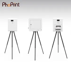 Phoprint Self-Service Photo Printing Standing Photo Booth Machine Photo For Wedding