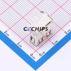 USB90-02-T1-W USB Connector Bent Lead Through Hole Connector Type-A USB 2.0 Female Right Angle Insert - Product Image 2