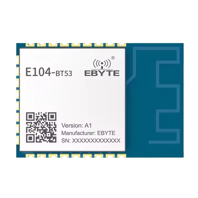 Ebyte E104-BT53A1 SMD Blue Tooth BT5.2 Module Silicon Labs' Original IC EFR32BG22 Blue Tooth 2.4g GFSK Wireless Module