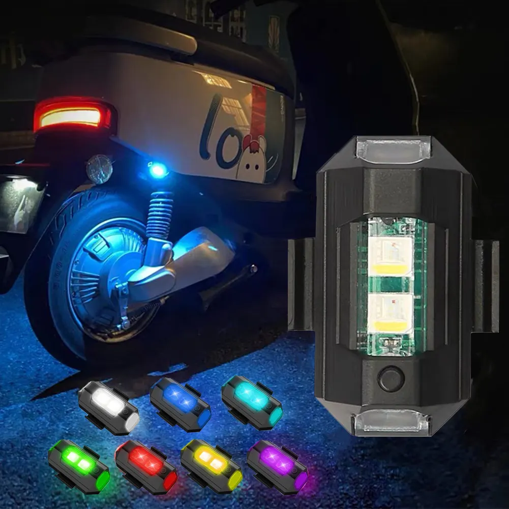 New Universal Drone Strobe Light Night Warning Lamp 3 Colors 9 Mode Flash Lamp Anti-Collision Light Kit for DJI Marvic 3 MINI