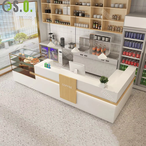 الحد الأدنى من القهوة الحديثة المخصصة مقهى تصميم أو القهوة مع علبة عرض النظارات - Product Image 2