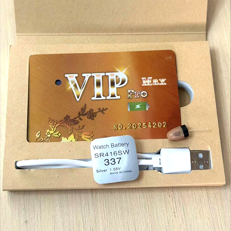 VIP Pro LED  card+A808 Earbuds+337 Battery