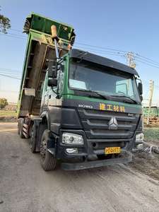 Camion benne d'occasion HOWO 8*4, prix avantageux, excellent état, camion benne HOWO d'occasion à vendre, 12 pneus - Product Image 3