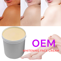 Crème Blanchissante Forte et Efficace 1KG Visage Cou Main Pied Sans Effets Secondaires pour les Taches Sombres Peau Noire Crème Blanchissante Décolorante