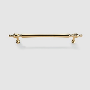 Contemporary <b>Single</b> Hole Gold Knob Pure Copper Brass Handle Easy Installation Living Room Bathroom Hotel Apartment Shoe Cabinet - Product Image 2