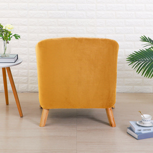 <span class=keywords><strong>Housse</strong></span> de <span class=keywords><strong>fauteuil</strong></span> <span class=keywords><strong>club</strong></span> en velours, <span class=keywords><strong>housse</strong></span> de <span class=keywords><strong>fauteuil</strong></span> tubulaire <span class=keywords><strong>extensible</strong></span> et douce <span class=keywords><strong>pour</strong></span> salon et chambre à coucher, protection de <span class=keywords><strong>fauteuil</strong></span> lavable et amovible - Product Image 4