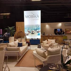 Conjunto de sofá de ratán para exteriores en forma de L con marco de aluminio, ratán PE resistente a los rayos UV, muebles de jardín impermeables para patio, balcón, villa. - Product Image 5