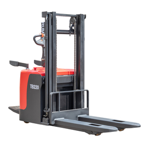 Nhà Máy Giá 2t 2000 kg Stacker điện thường vụ loại với bàn đạp 3-6M nâng chiều cao Hot Bán cho kho xử lý vật liệu - Product Image 2