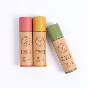 Tube en papier kraft brun naturel personnalisable pour marque, idéal pour les soins personnels durables et les rouges à lèvres solides - Product Image 2