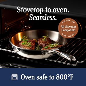 Kitchenware Professional Stainless Steel Non-Stick Saute Pan with Lid 28cm <b>Induction</b> Glass Lid Frypan - Product Image 4