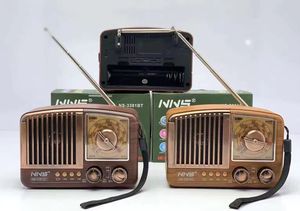 Nuevo Altavoz BT Portátil Retro, Mini Radio de Escritorio Nostalgia, Reproductor de Música Inalámbrico con USB/Tarjeta TF, Caja de Música - Product Image 5