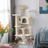 Mainan Kucing Kayu Grosir Terlaris, Rumah Kucing Indoor, Tiang Garukan untuk Kucing