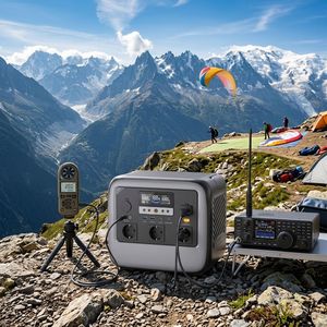 Estación de Energía Portátil Todo en Uno de 1200W, Generador Solar de Onda Sinusoidal Pura, Kit Completo para Soluciones en Interiores y Exteriores - Product Image 6
