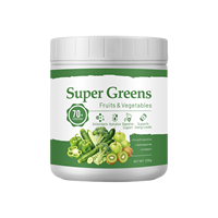 Julong OEM Grass Greens & Superfood Poudre Vegan Herbe d'orge Kale Super Food Poudre mélangée Halal Superfood Blend Poudre biologique