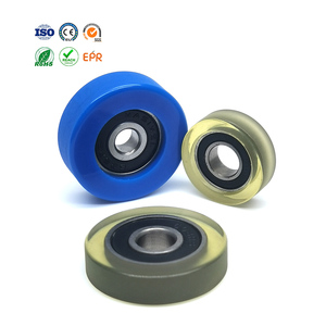 PU62626-8 6x8x26mm polyuréthane roues roller coaster polyuréthane gonflable roues roues en polyuréthane enduit en caoutchouc - Product Image 2