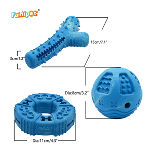 Famipet Maßgefertigtes Designer-Hundespielzeug Robust und Langlebig Unzerstörbares Naturkautschuk-Kauspielzeug für Aggressive Kauer - Product Image 2