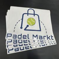 Autocollants en vinyle personnalisés pour flotte commerciale, lettres autocollantes en PVC imperméables pour pare-chocs de véhicule