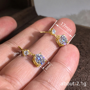 Orecchini Geometrici Minimalisti per Donne, Accessori per Orecchie Semplici e alla Moda per Uso Quotidiano - Product Image 3