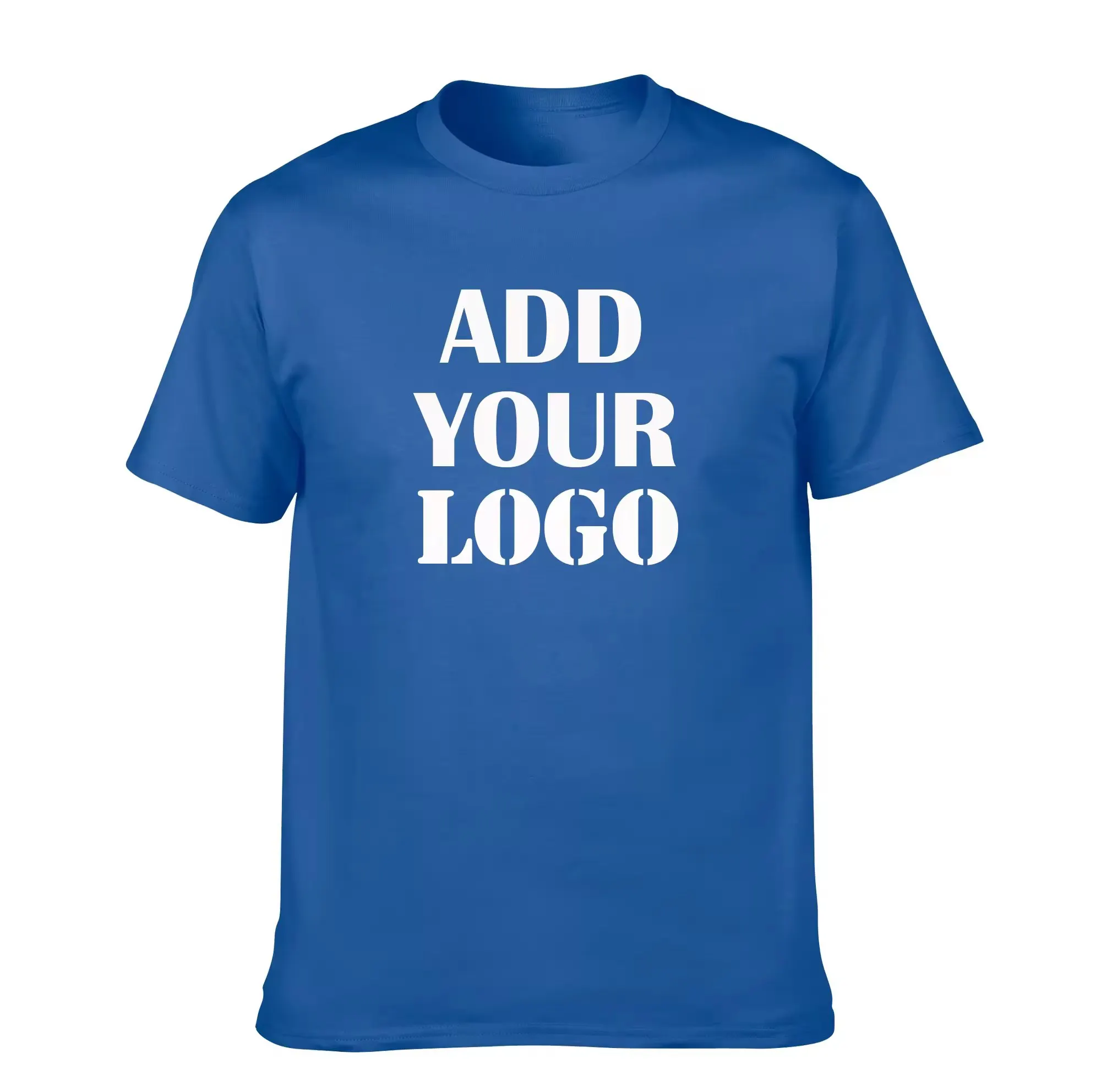 20 pcs ordem mínima misto tamanho frete grátis 100% algodão Americano t-shirt personalizada com logotipo da empresa