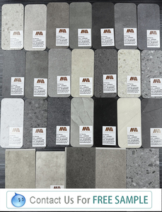 Dalles de sol en vinyle <span class=keywords><strong>PVC</strong></span> <span class=keywords><strong>effet</strong></span> terrazzo grand format, prix usine Foshan Haofamily, dalles de sol SPC à clipser <span class=keywords><strong>effet</strong></span> pierre - Product Image 3