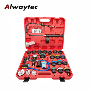 Автомобильный водяной бак манометр радиатор давления тестер детектор утечки Инструмент Тестер вакуумный тип системы охлаждения испытательный комплект - Product Image 1