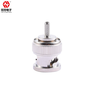 Chất lượng cao Nickel mạ rg316 Cáp cắm 4GHz <span class=keywords><strong>BNC</strong></span> RF uốn nam thẳng nối 50ohm nam kết nối - Product Image 2